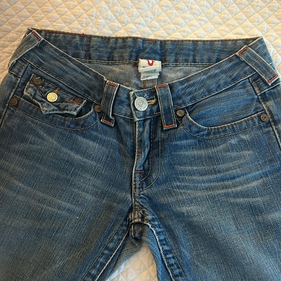 True Religion Joey Flared leg Jeans sz 26 - Picture 5 of 10